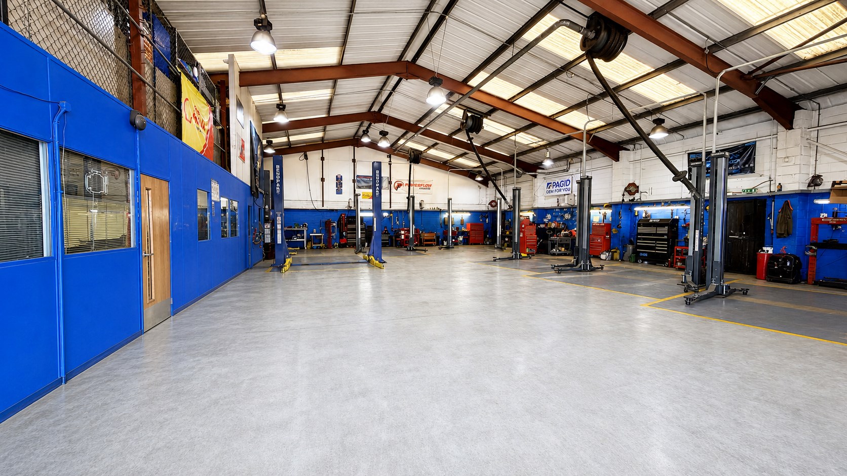 Inside the Vulcan Motors workshop in Sandhurst